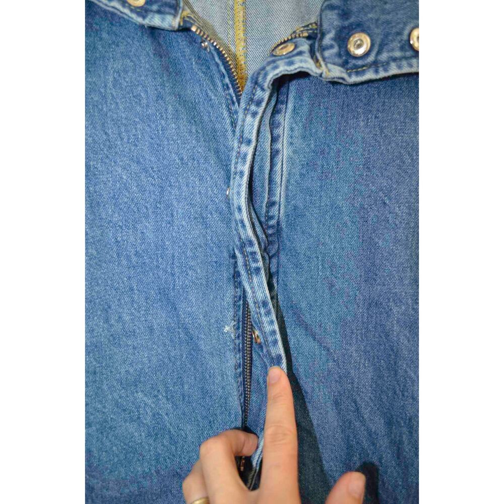 Ronny Kobo Sebastian Denim Dress Size Medium - Picture 6 of 11